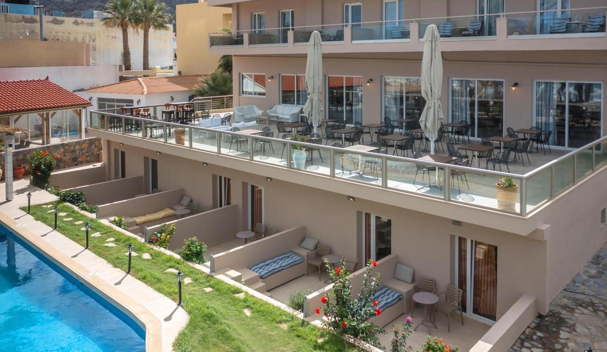 Zeus Hotels Palm Beach Stalida Eksteriør bilde