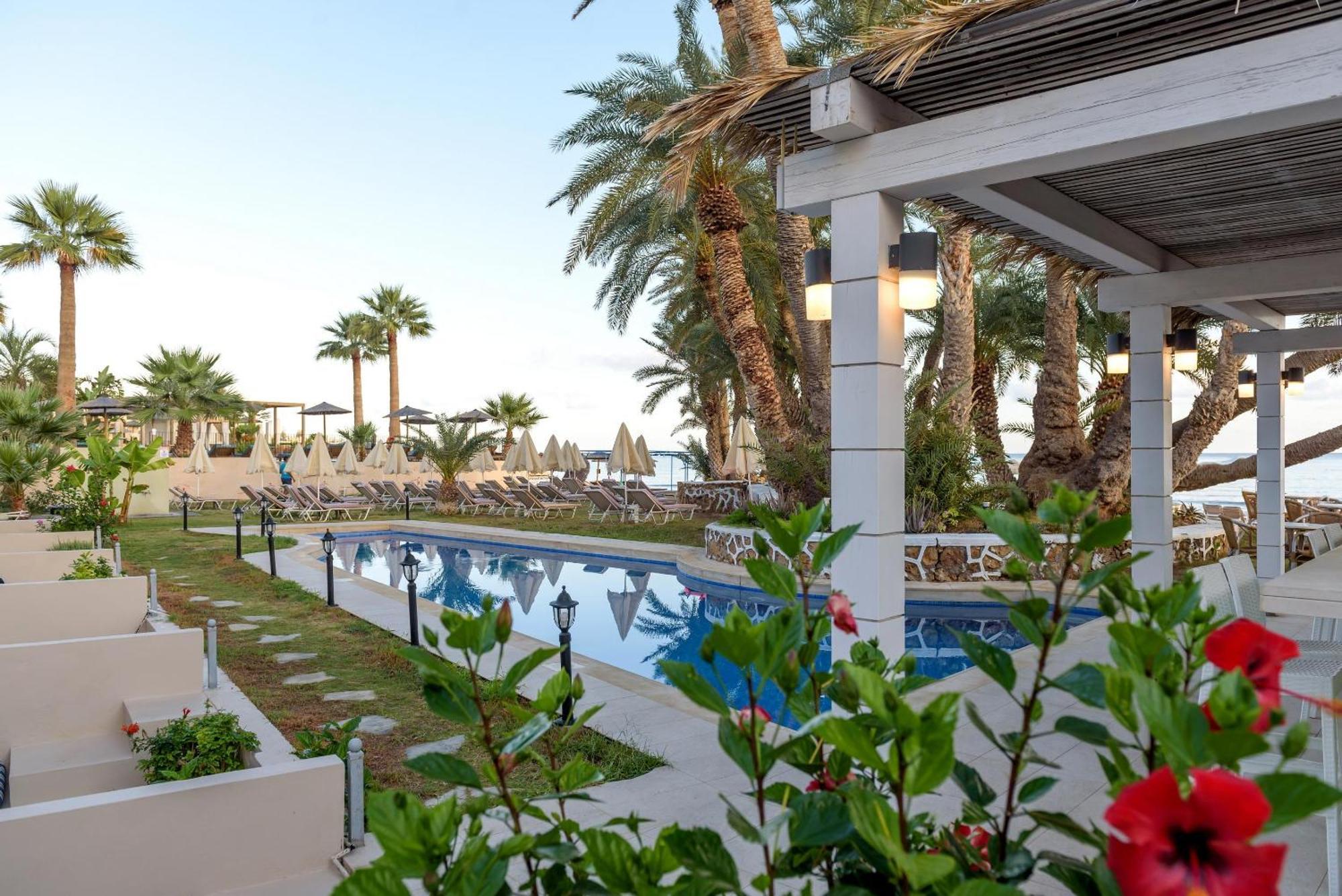 Zeus Hotels Palm Beach Stalida Eksteriør bilde