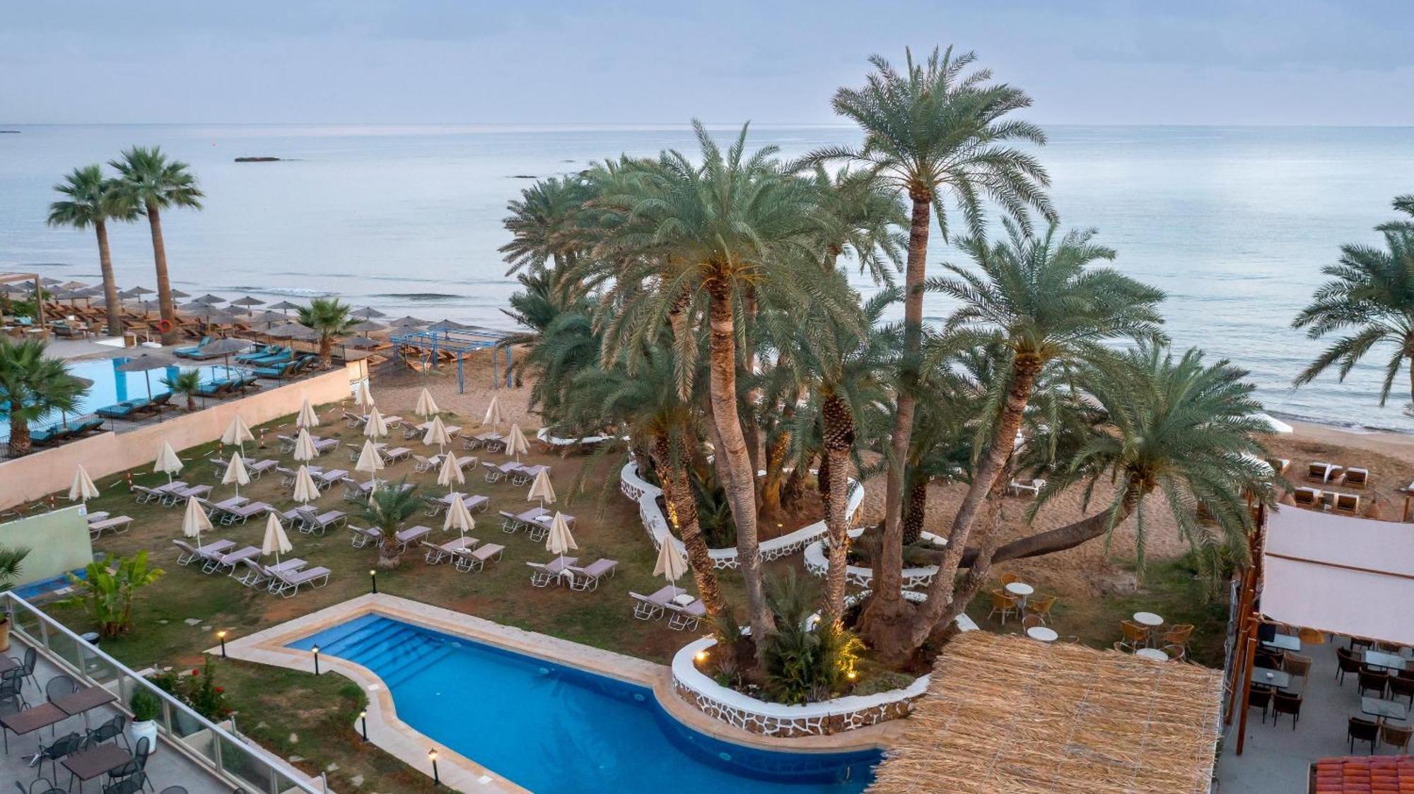 Zeus Hotels Palm Beach Stalida Eksteriør bilde