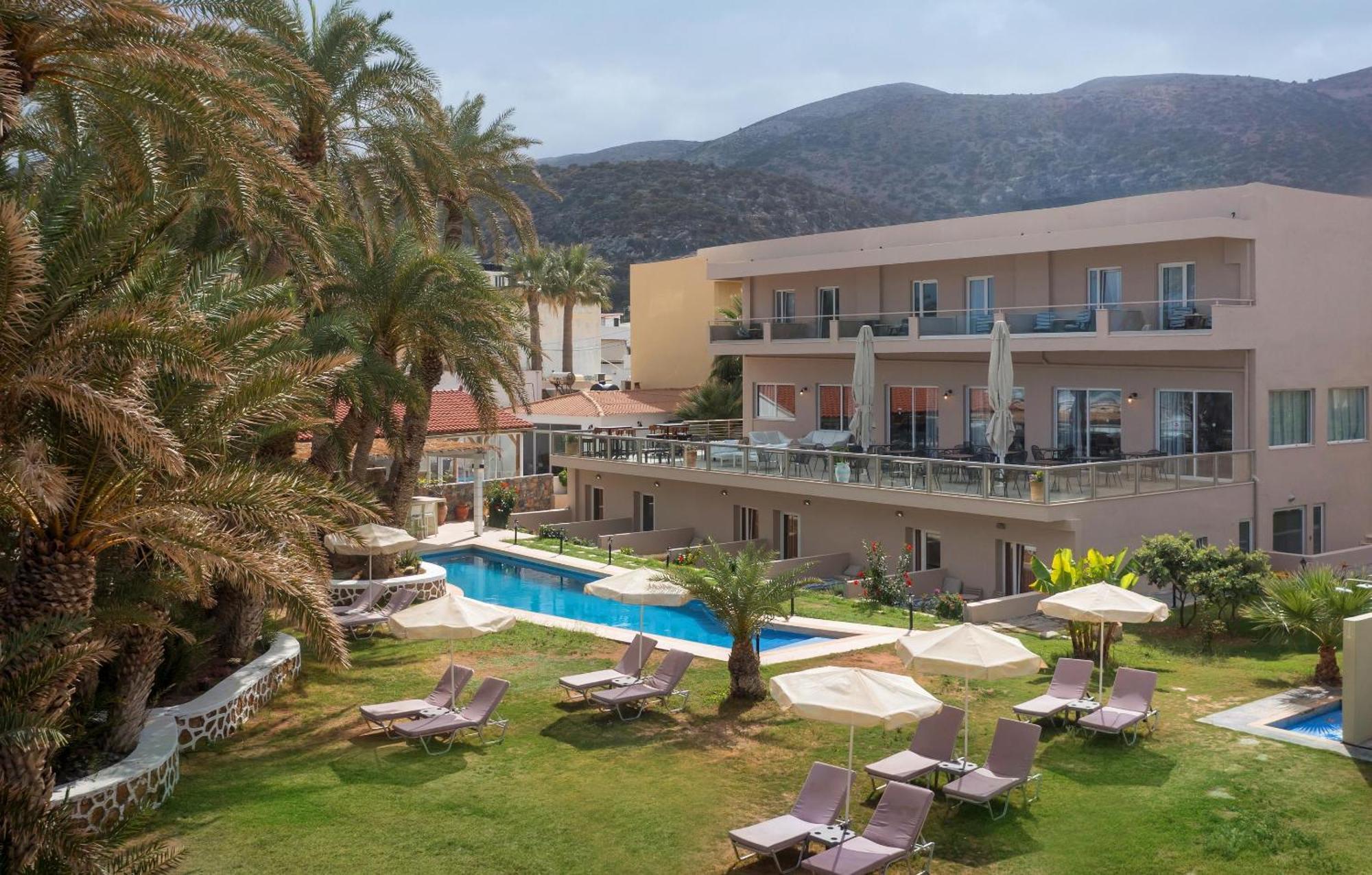 Zeus Hotels Palm Beach Stalida Eksteriør bilde