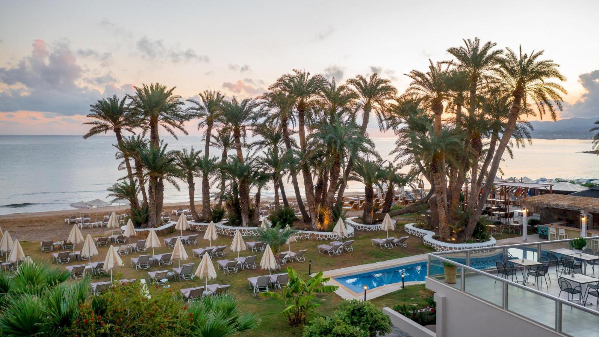 Zeus Hotels Palm Beach Stalida Eksteriør bilde